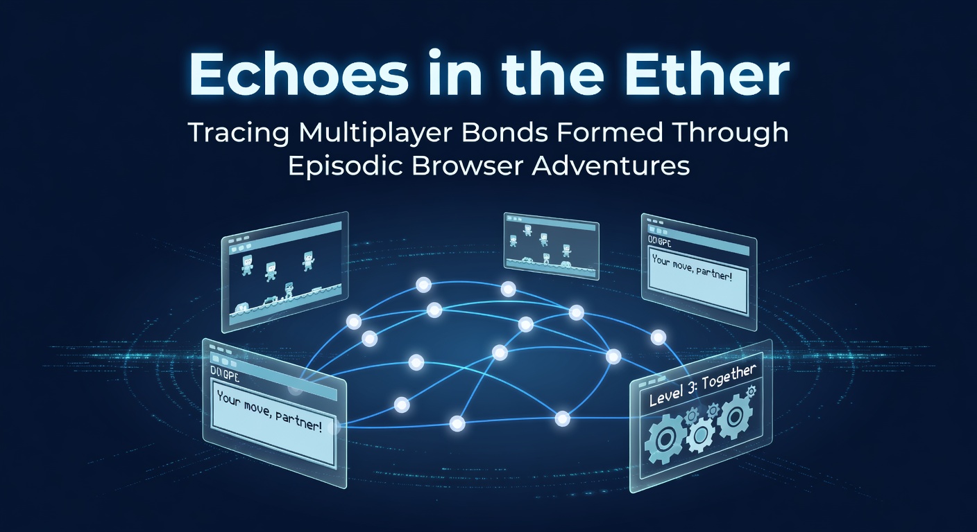 Group of players collaborating in a browser-based episodic adventure game with shared story elements visible on screen